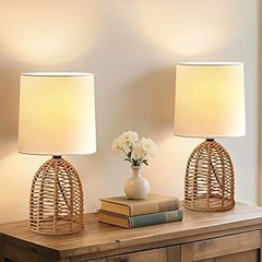 ¿Qué estilos de decoración combinan con lámparas de mesa rústicas?