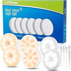 Cómo elegir las mejores luces para armarios con sensor