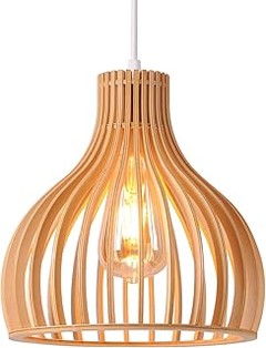 Cómo Elegir la Lámpara de Techo de Madera Ideal para tu Hogar