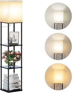 Lámparas de pie con diferentes tipos de iluminación para el salón