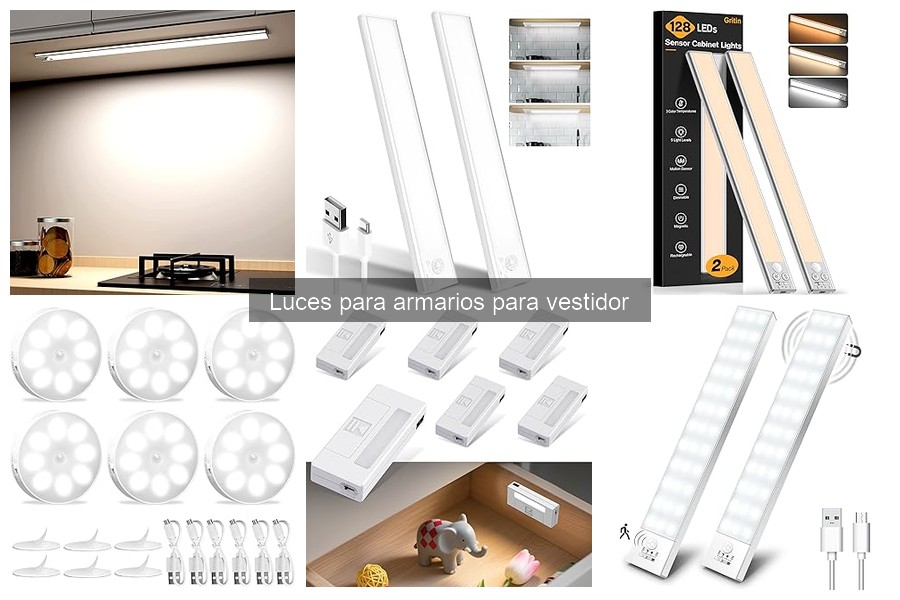 Accesorios para Mejorar la Iluminación de Armarios
