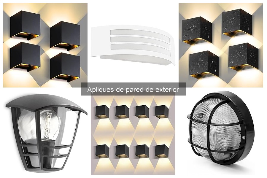 Alternativas a apliques de pared de exterior: opciones de iluminación
