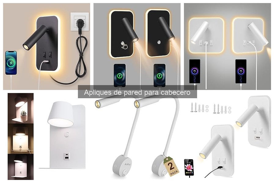 Alternativas a Apliques de Pared para Cabecero