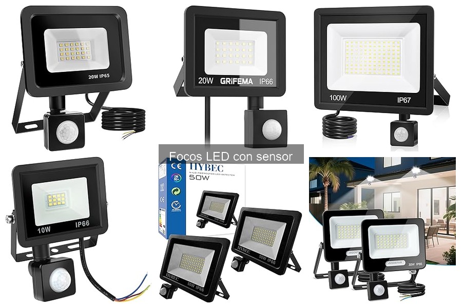 Alternativas a Focos LED con Sensor para Iluminación Eficiente