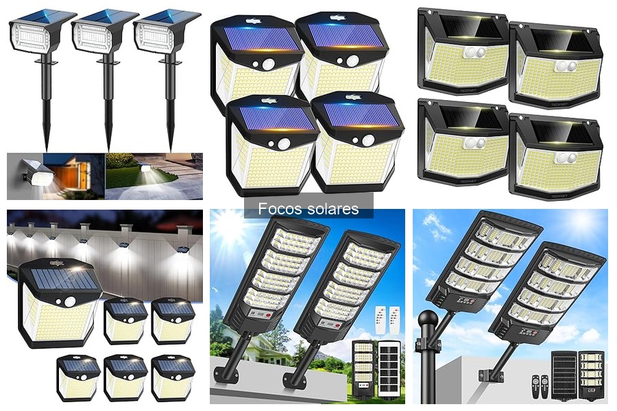 ** Alternativas a Focos Solares para Iluminación Exterior