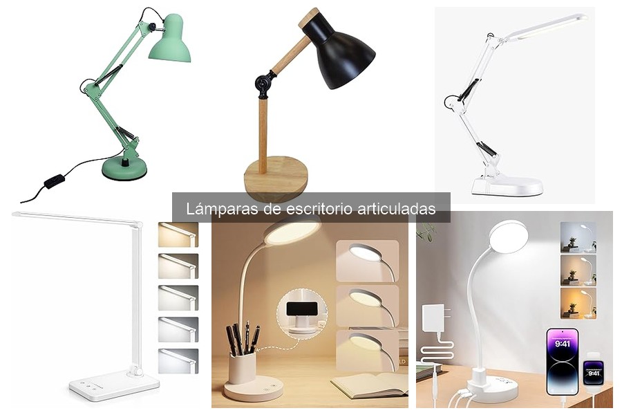 Alternativas a Lámparas de Escritorio Articuladas: Guía de Opciones