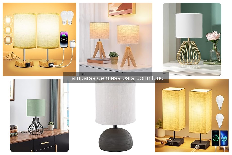 Alternativas a lámparas de mesa para dormitorio