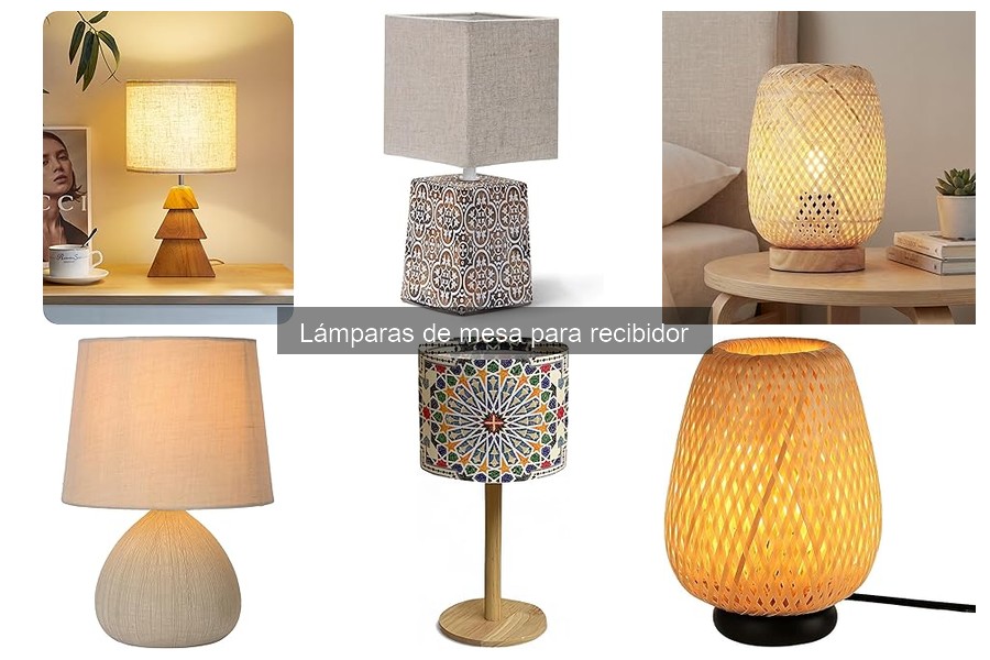 Alternativas a Lámparas de Mesa para el Recibidor