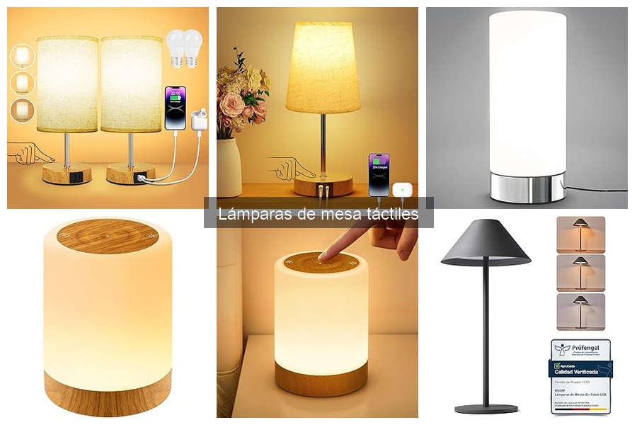 Alternativas a Lámparas de Mesa Táctiles para tu Hogar