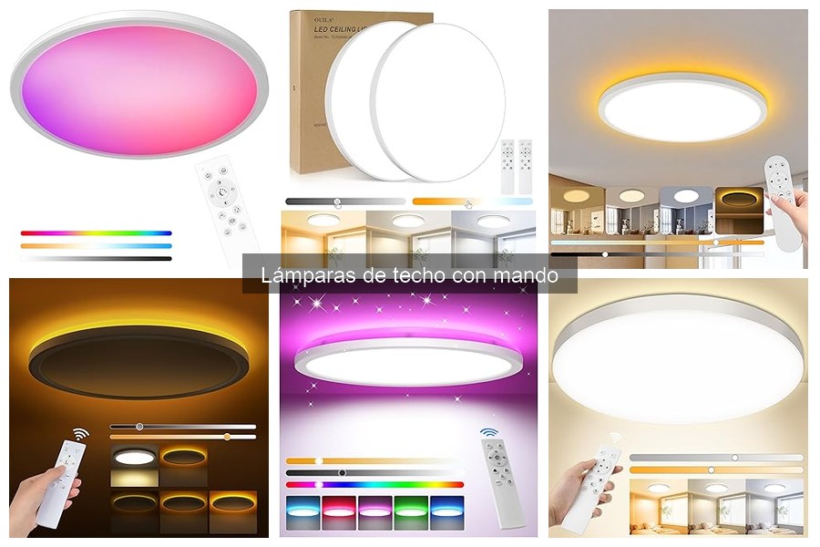 Alternativas a lámparas de techo con mando en iluminación