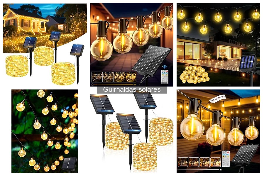 Alternativas a las Guirnaldas Solares para Iluminar Tu Jardín