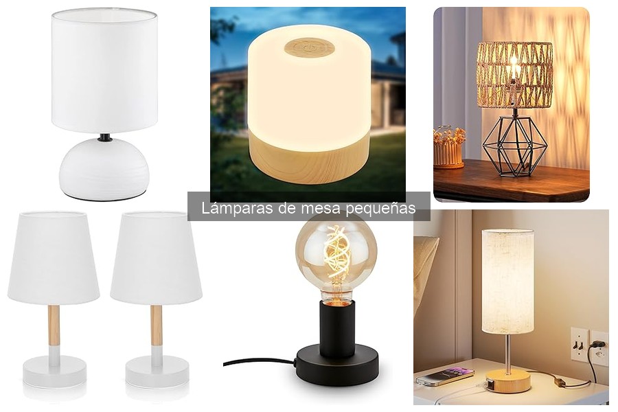 Alternativas a las Lámparas de Mesa Pequeñas para Iluminar