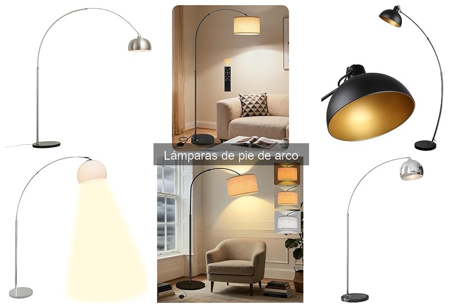 Alternativas a las Lámparas de Pie de Arco para Iluminar tu Hogar
