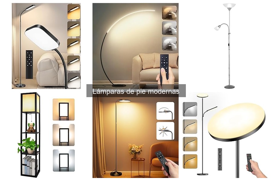 Alternativas a las Lámparas de Pie Modernas para tu Hogar