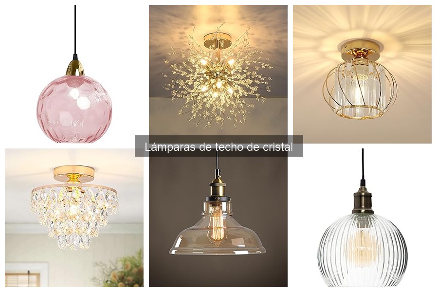 Alternativas a las Lámparas de Techo de Cristal | Guía