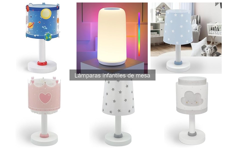 Alternativas a las lámparas infantiles de mesa para iluminar