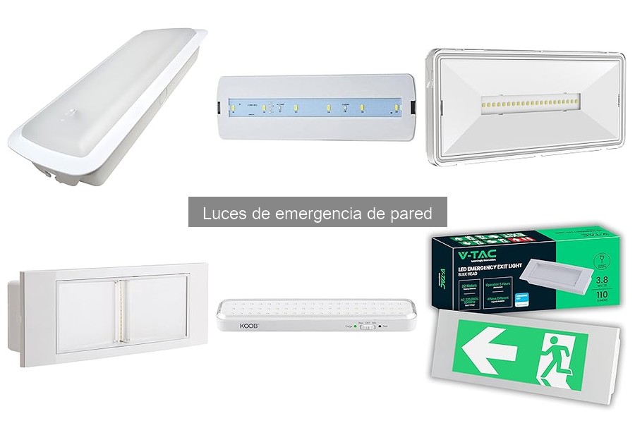 Alternativas a las luces de emergencia de pared