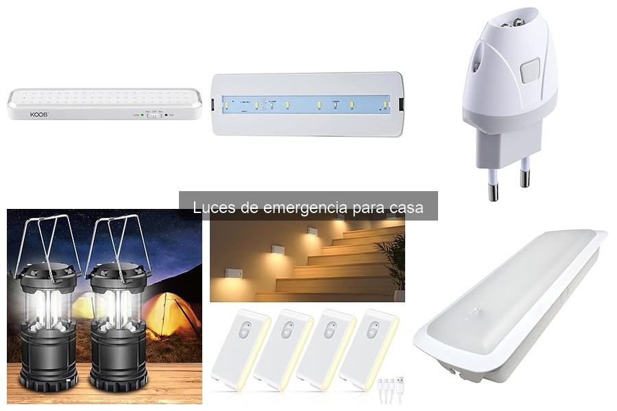 Alternativas a las luces de emergencia: opciones efectivas
