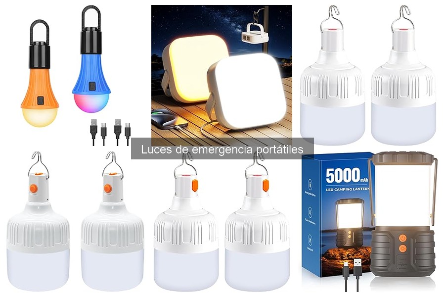 Alternativas a las luces de emergencia portátiles