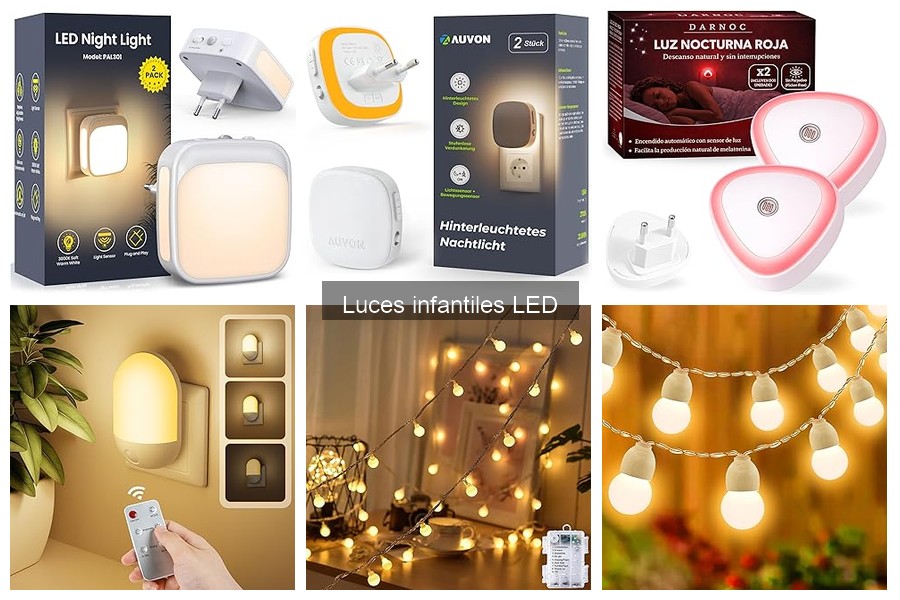 Alternativas a las luces LED para habitaciones infantiles