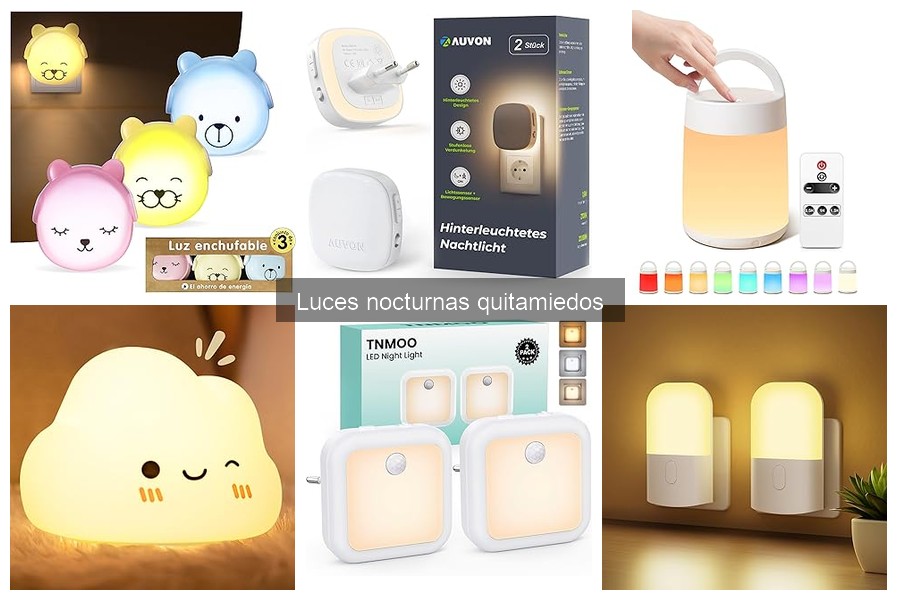 Alternativas a las luces nocturnas quitamiedos para el hogar