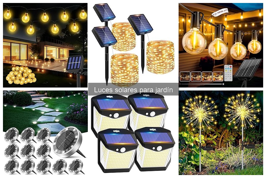 Alternativas a las luces solares para jardín: opciones efectivas