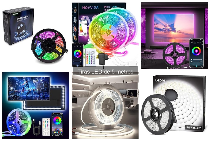 Alternativas a las tiras LED de 5 metros para iluminar tu hogar