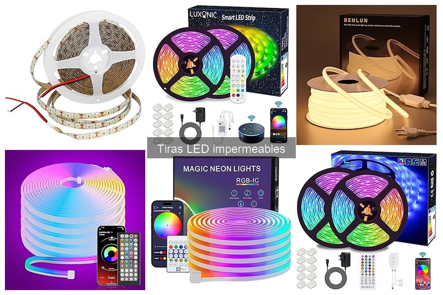 Alternativas a las tiras LED impermeables para exteriores