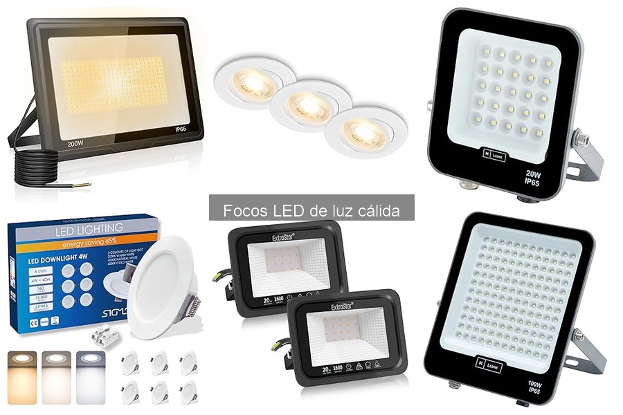 Alternativas a los Focos LED de Luz Cálida para Iluminar tu Hogar