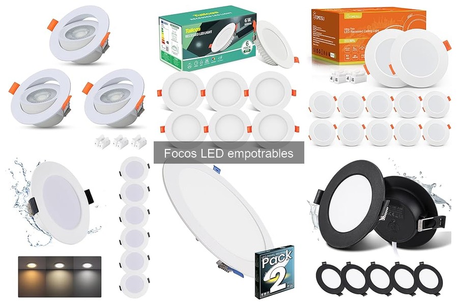 Alternativas a los Focos LED Empotrables para iliminar tu hogar