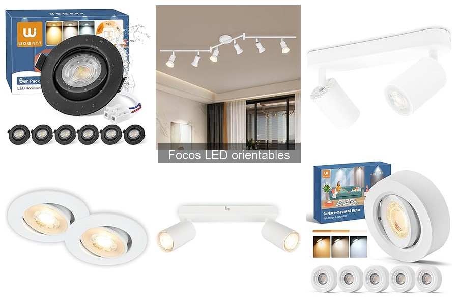 Alternativas a los Focos LED Orientables para Iluminar Tu Hogar