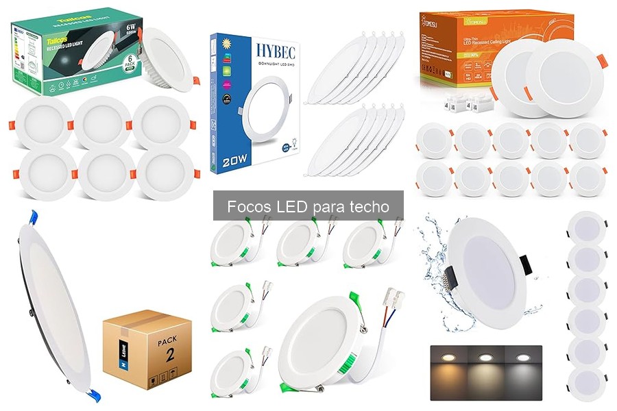 Alternativas a los Focos LED para Techo: Mejores Opciones