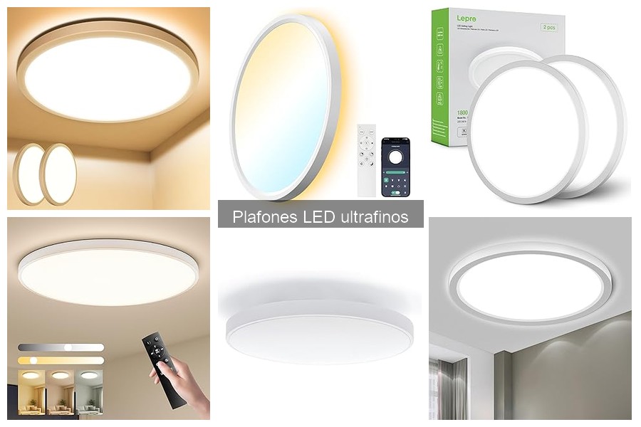Alternativas a los Plafones LED Ultrafinos para Iluminar tu Hogar