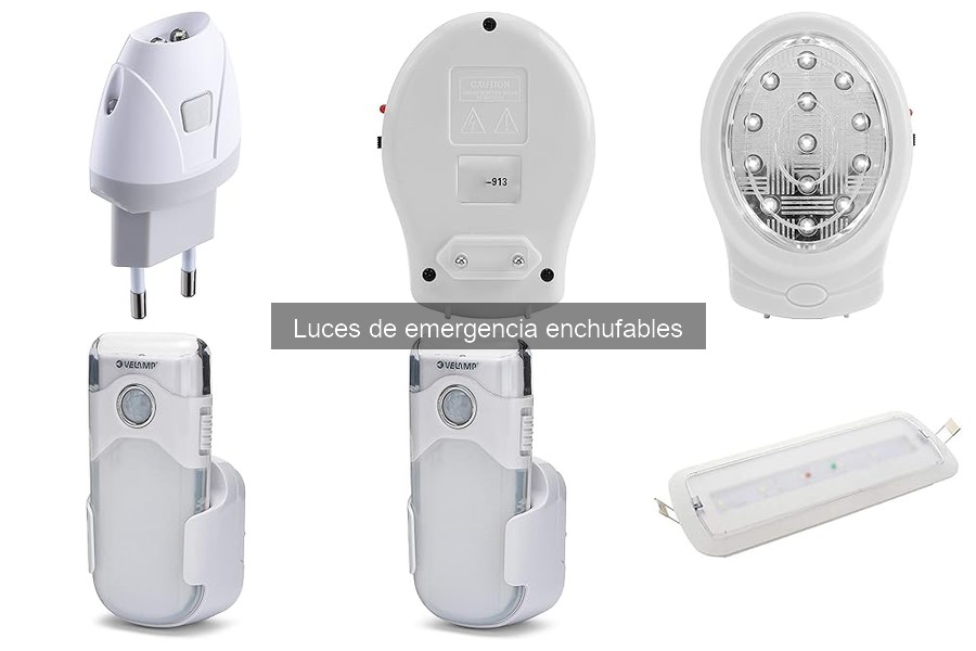Alternativas a luces de emergencia enchufables para tu hogar