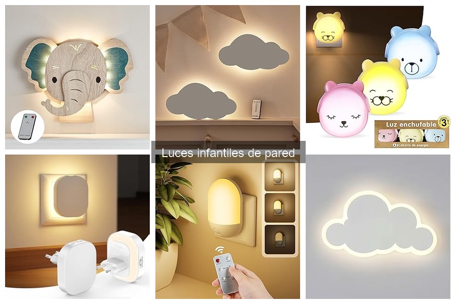 Alternativas a luces infantiles de pared para tu hogar