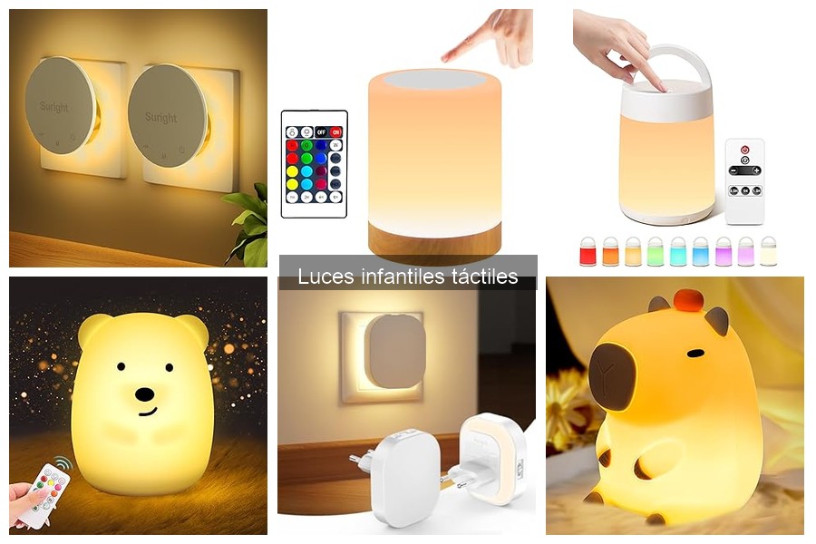 Alternativas a luces infantiles táctiles para tu hogar