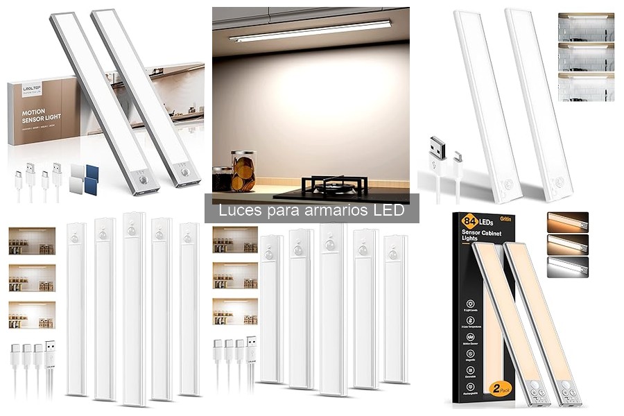 Alternativas a luces LED para armarios: pros y contras
