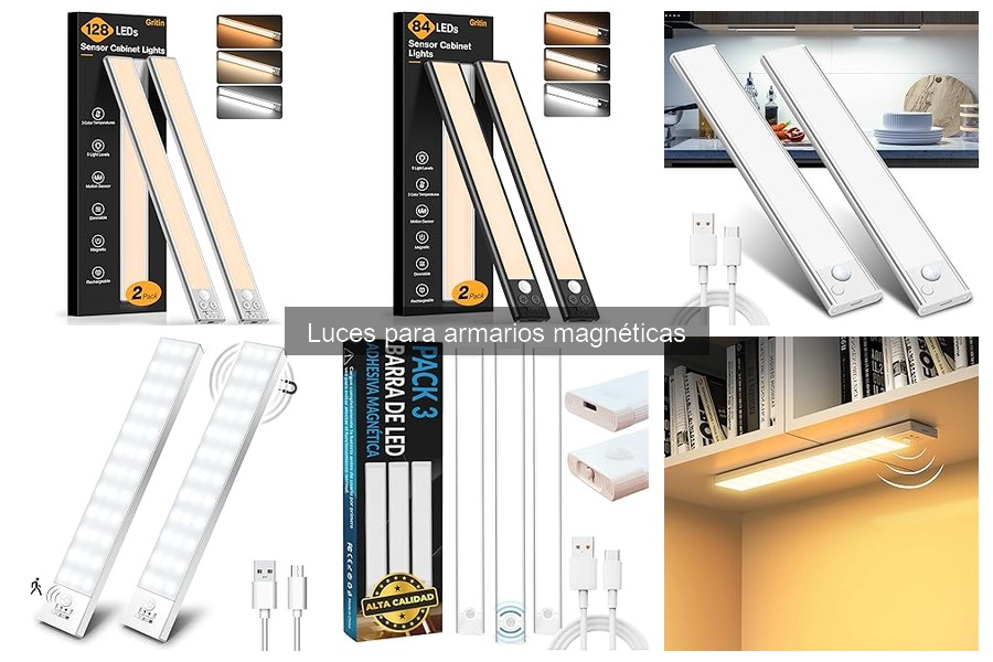 Alternativas a Luces Magnéticas para Armarios - ¡Descubre las Mejores!