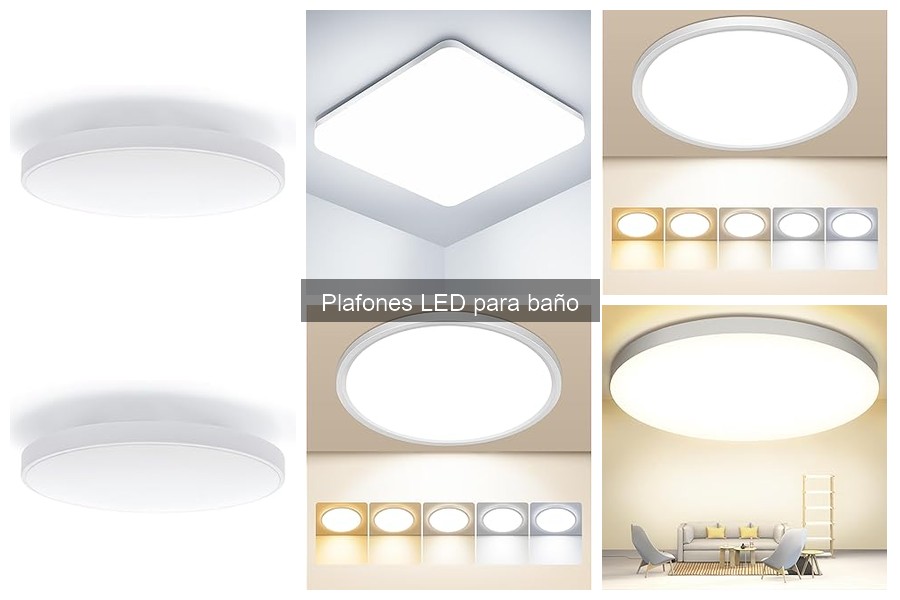 Alternativas a Plafones LED para Baños: Soluciones Efectivas
