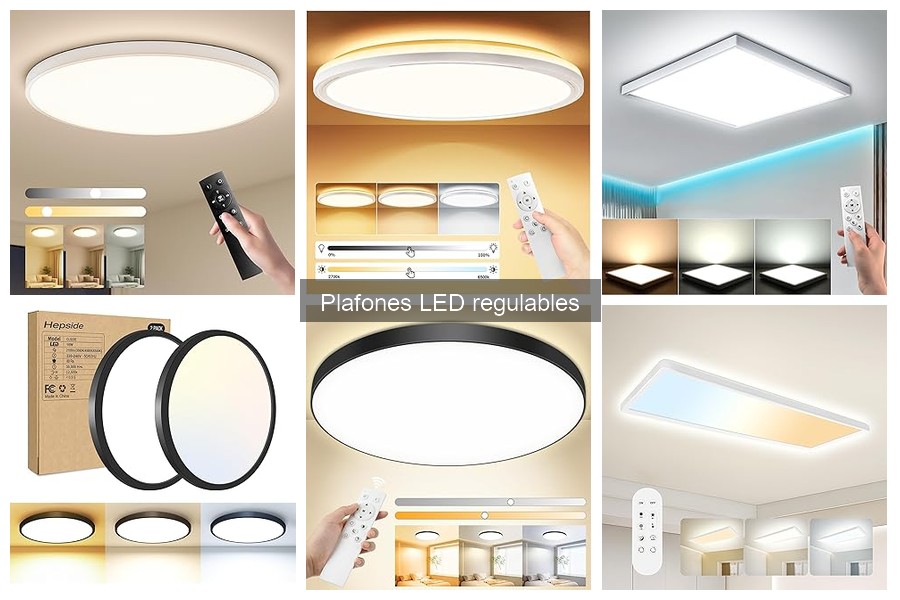 Alternativas a Plafones LED Regulables para Iluminar tu Hogar