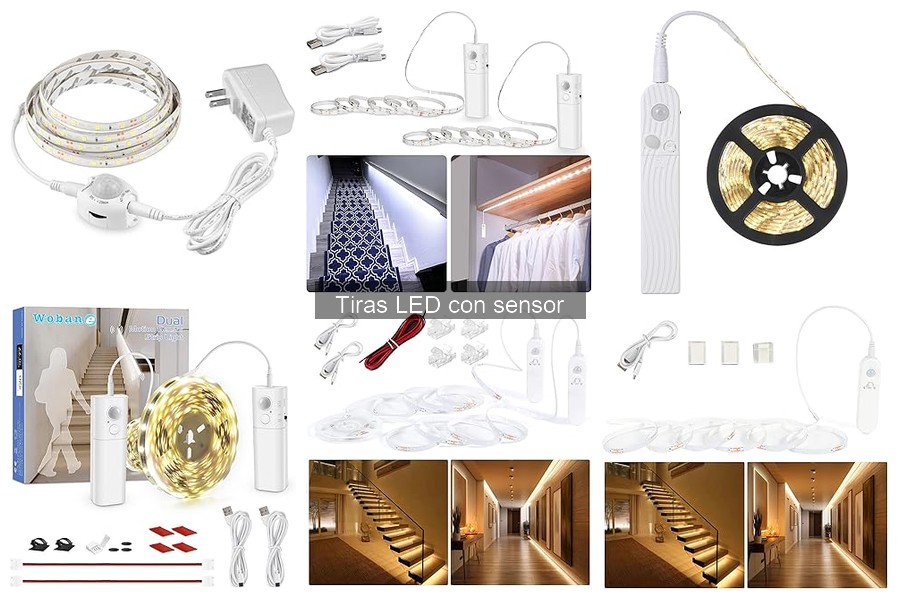 Alternativas a Tiras LED con Sensor para Iluminar tu Hogar