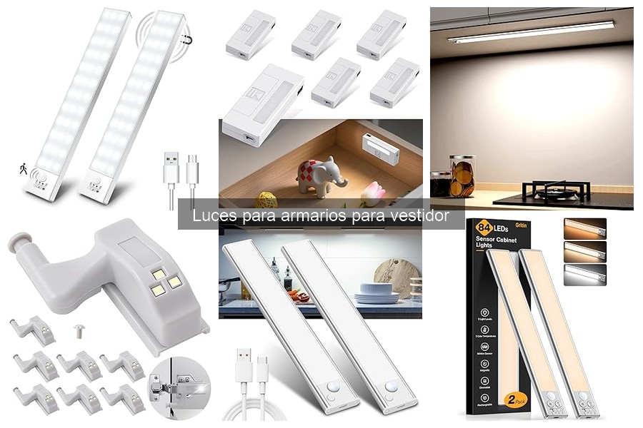 Alternativas de iluminación para armarios sin electricidad