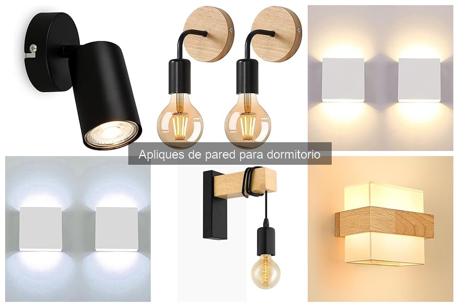 Apliques de pared con dimmer: lo mejor para tu dormitorio