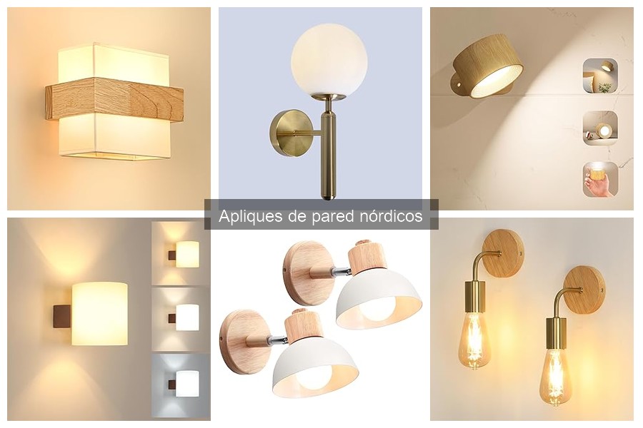 Apliques de pared nórdicos: impacto en tu iluminación ambiental
