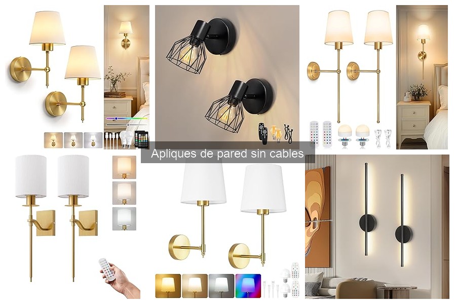 Apliques de pared sin cables: ¿Son seguros para niños?