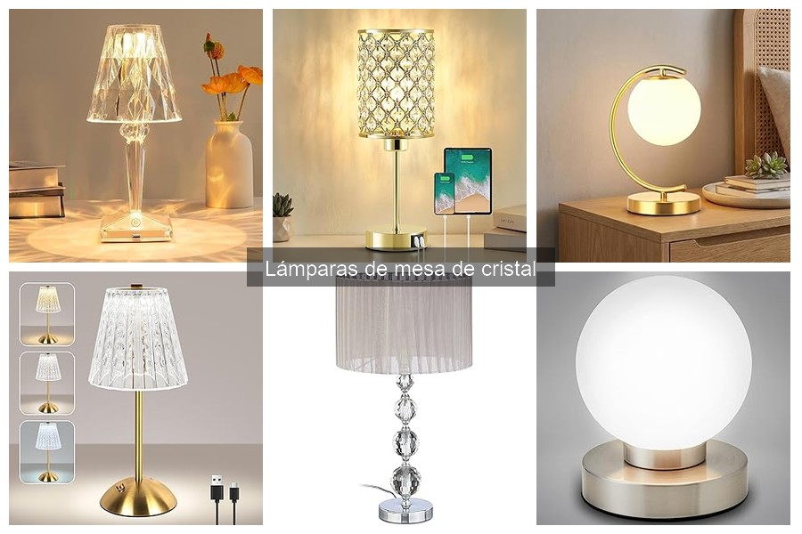 Beneficios de Lámparas de Mesa de Cristal en la Oficina