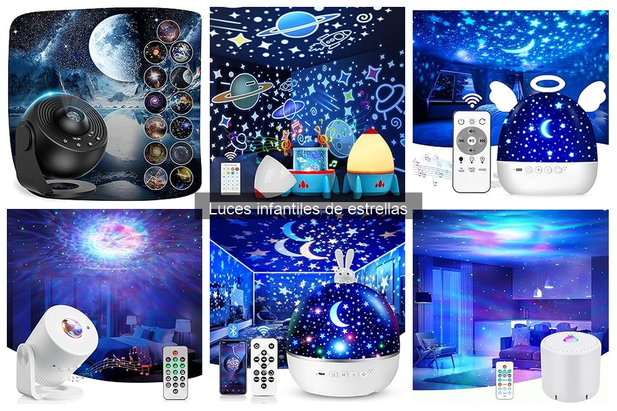 Beneficios de las luces infantiles de estrellas para dormir
