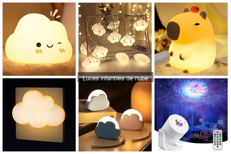 Beneficios de las luces infantiles de nube para niños