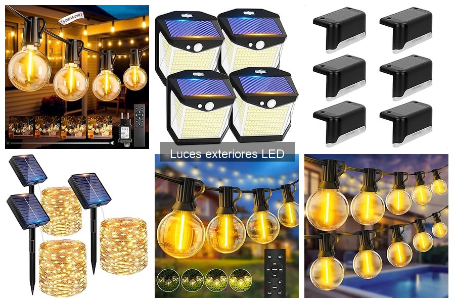 Beneficios de las luces LED para exteriores