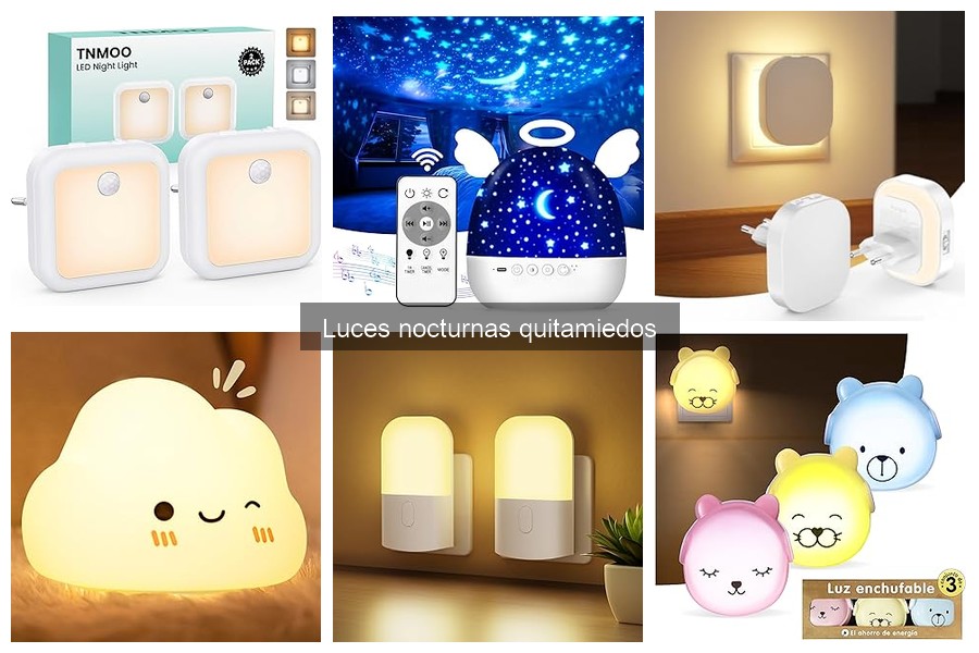 Beneficios de las luces nocturnas quitamiedos para el hogar